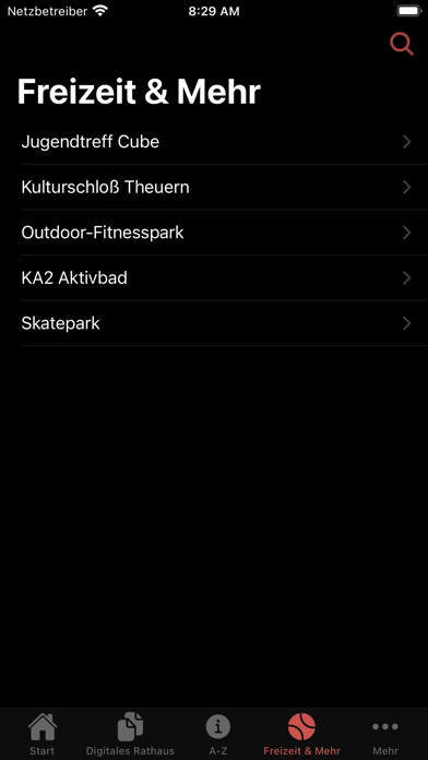 Rathaus App Kümmersbruck Screenshot