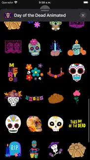 day of the dead animated iphone screenshot 3