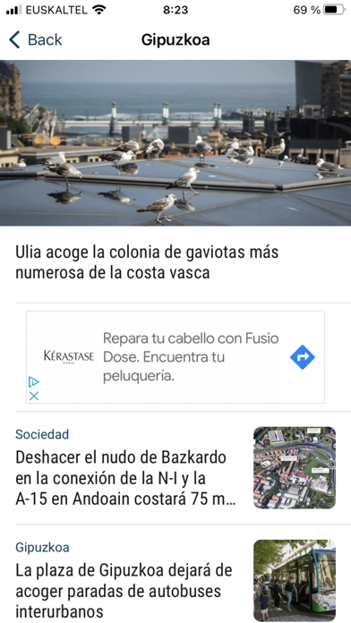 Noticias de Gipuzkoa Screenshot