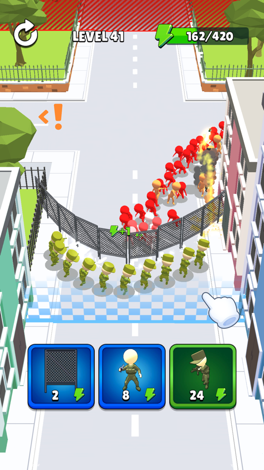 #5. City Defense - Police Games! (iOS) De: HOMA GAMES