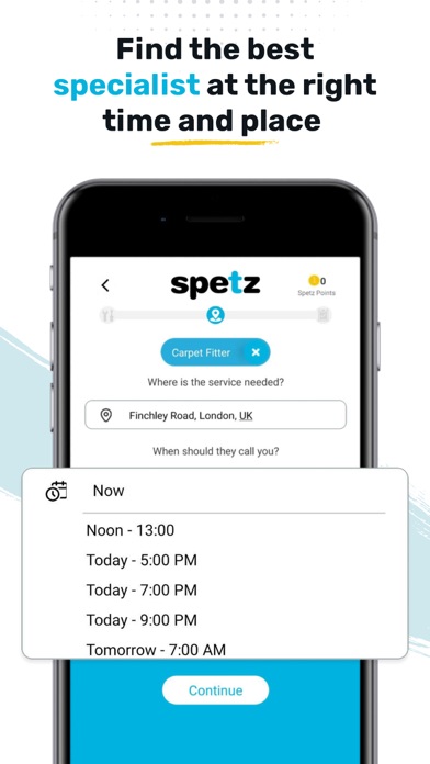 Spetz - Rated Specialists Now Screenshot