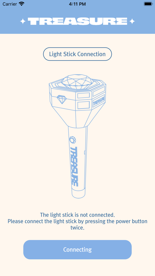 #1. TREASURE LIGHT STICK (iOS) 由: YG PLUS, Inc.