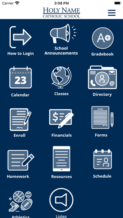 Holy Name Catholic School Screenshot