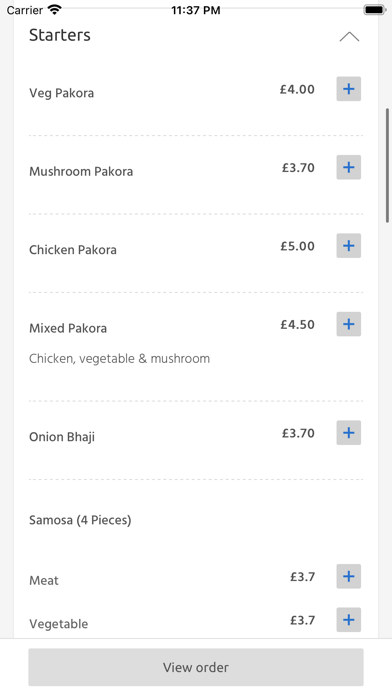 Lal Tandoori, Perthshire Screenshot