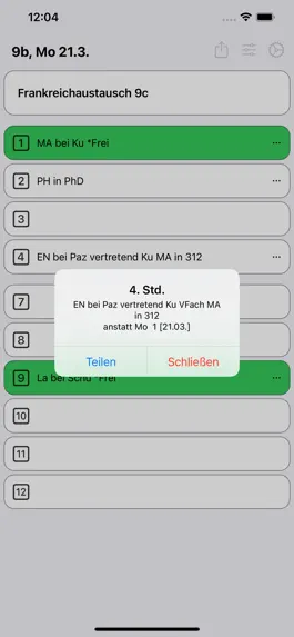 Game screenshot KTS Vertretungsplan apk