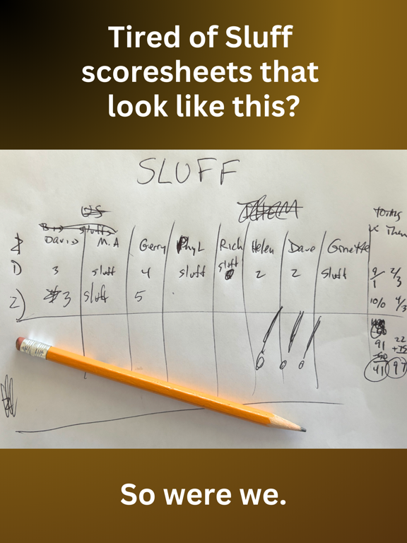 Sluff Scorecard