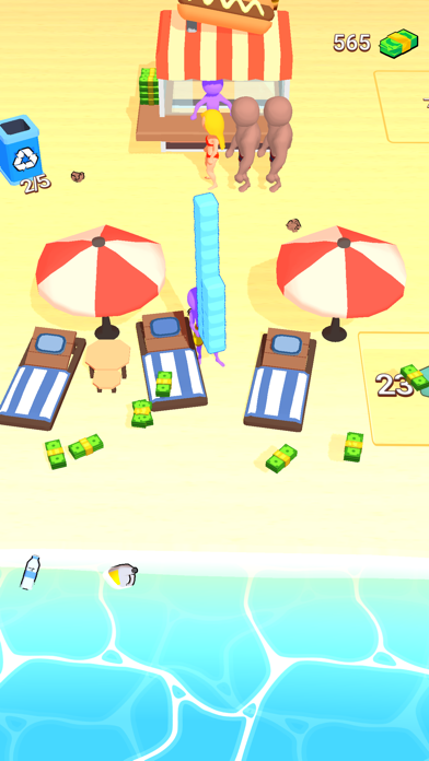 Beach Land Idle Screenshot