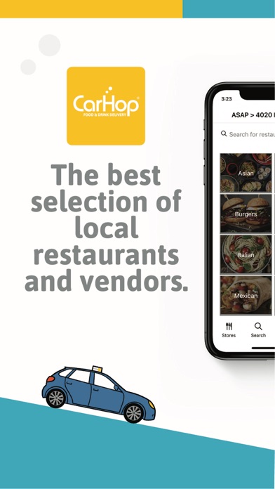 CarHop - Food & Drink Delivery Screenshot