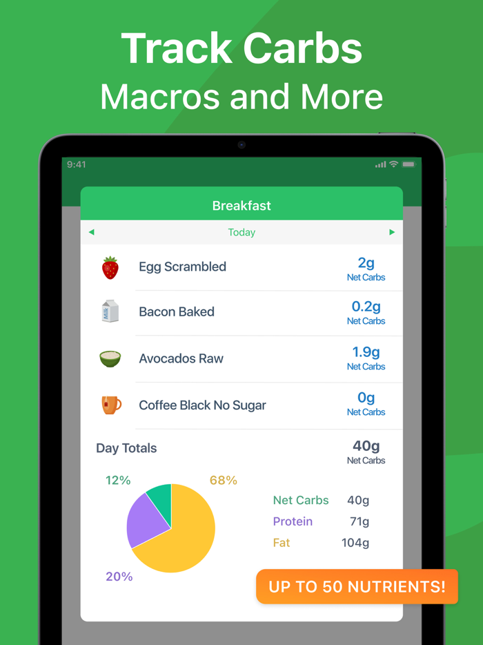 Keto Diet App - Carb Genius