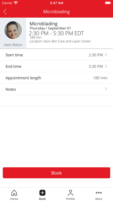 bare MedSpa & Wellness Screenshot