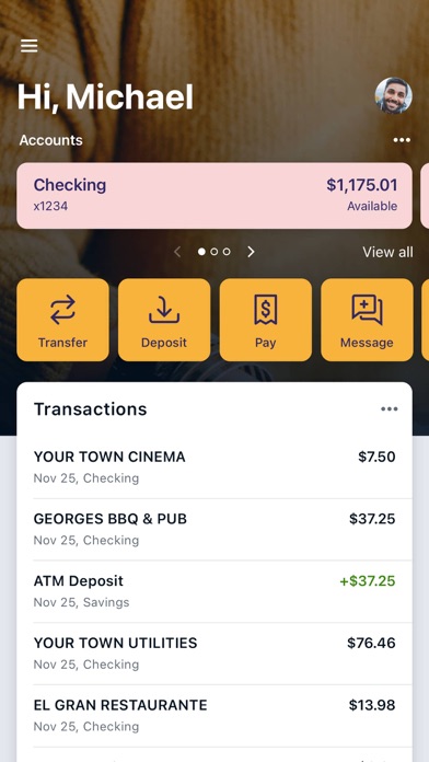 Ovation Financial Screenshot