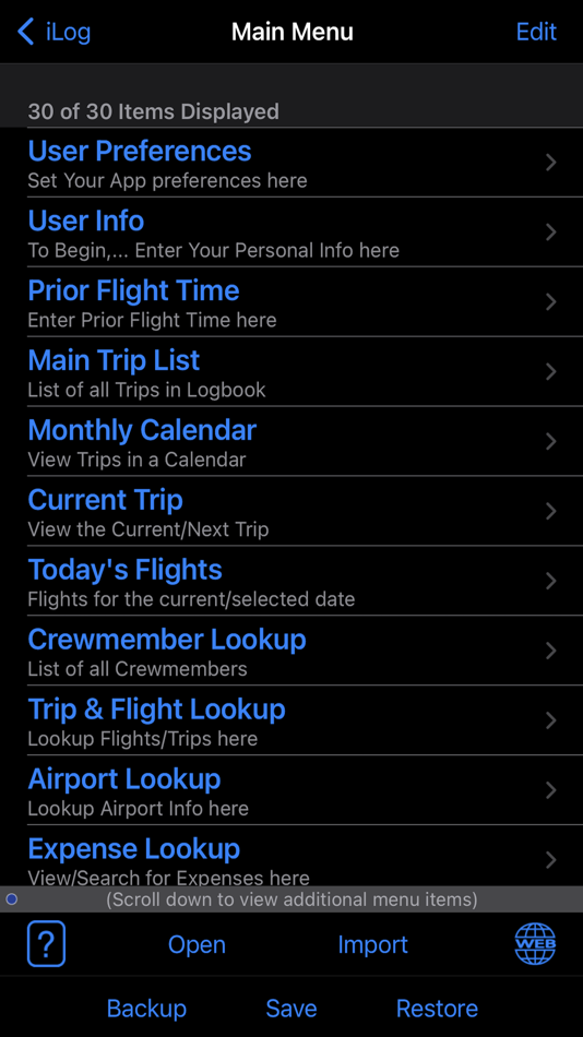 #2. iLog Aviation Logbook (iOS) Von: Otto Pilot Software LLC