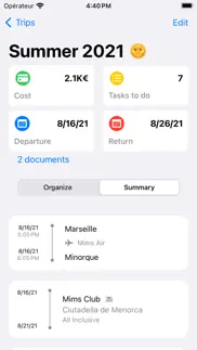 mims all in one travel planner iphone screenshot 3