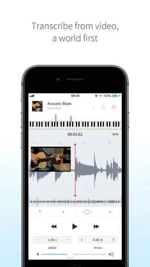 Capture d'écran de AudioStretch Lite sur iPhone 5