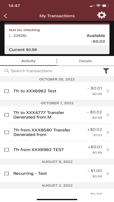 Commerce Bank & Trust Business Screenshot