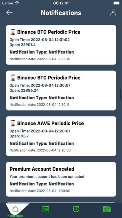 Crypto Tracker Alarmer Screenshot