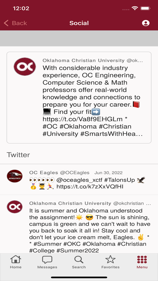 #3. OC (iOS) 由: Oklahoma Christian University