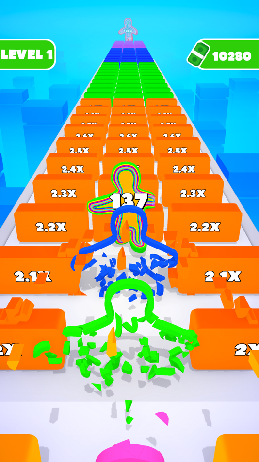 #3. Stackman Run (iOS) 由: Hande Oney