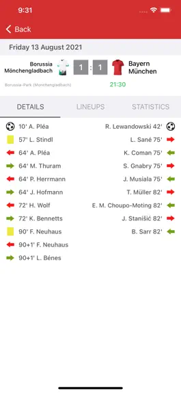 Game screenshot Live Scores for Bundesliga hack