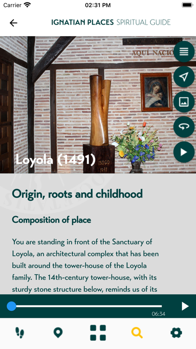 Jesuit Pilgrimage Screenshot