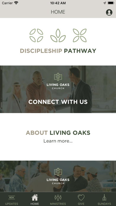 Living Oaks Church Screenshot