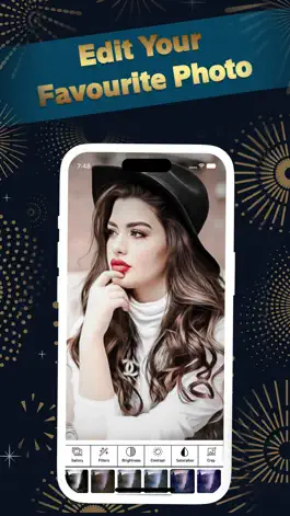 Game screenshot Happy New Year Frames 2023 apk