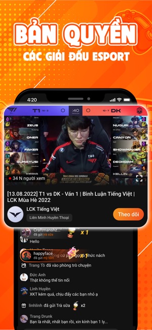 GG Live - Streaming Esports