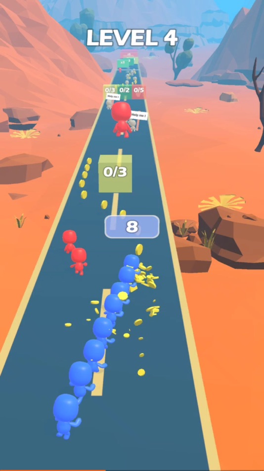 #3. Crowd Stack 3D (iOS) 由: Nicolas Cazenave
