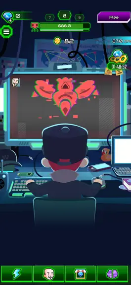 Game screenshot Hacking Hero: Hacker Clicker apk