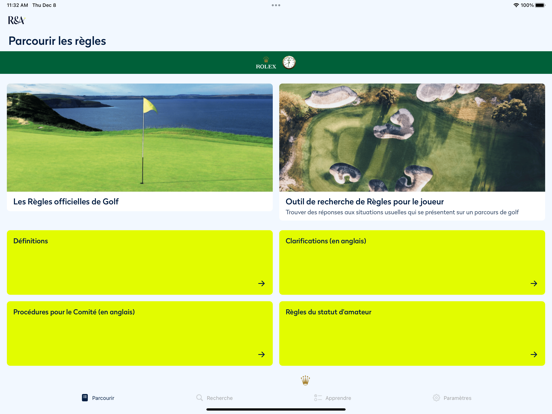 Screenshot #4 pour Règles de Golf 2023