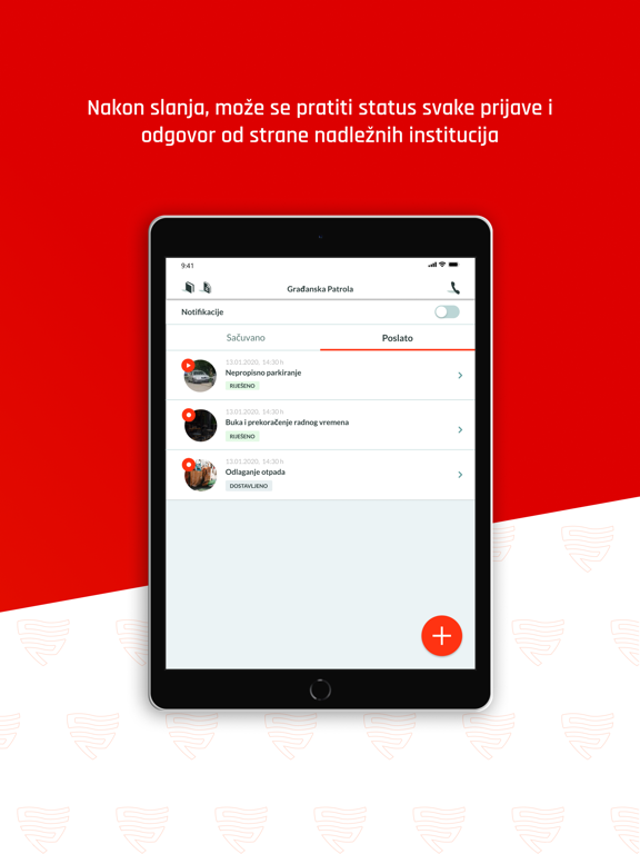 Građanska Patrola Pale iPad screenshot 5 - Photo & Video app