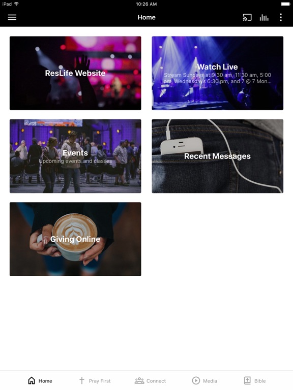 Screenshot #4 pour ResLife Church