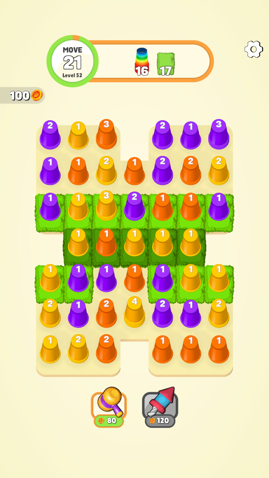 #2. Stack Cups 3D (iOS) Podle: Mehmet Fatih Sahin