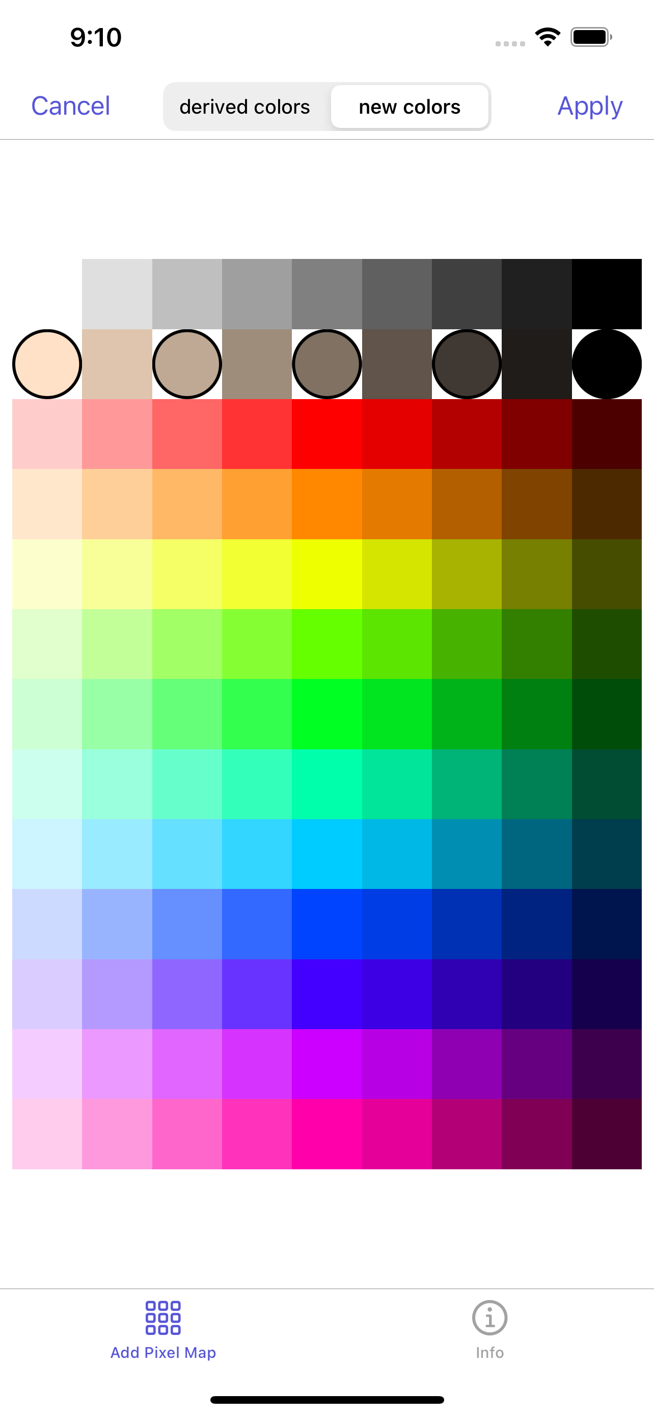 Pixel Map