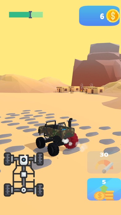 Big Car Tire Screenshot