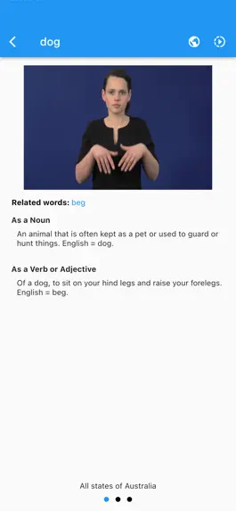 Game screenshot Auslan Dictionary mod apk