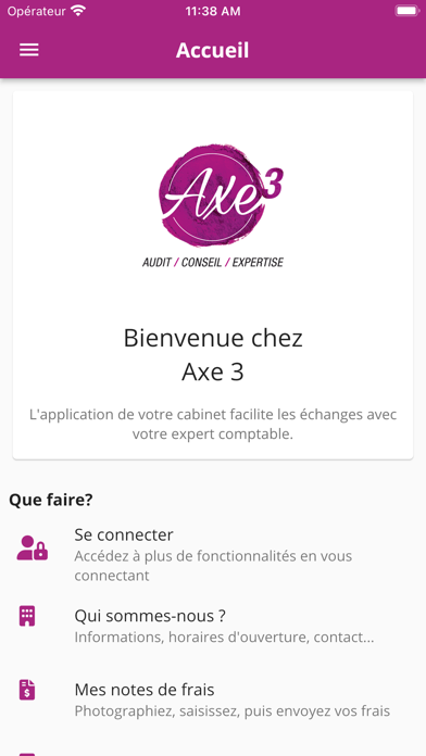 Screenshot #1 pour Axe 3 Expert-Comptable