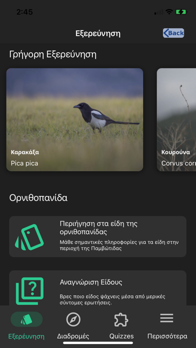 e-Pirus Birding Screenshot