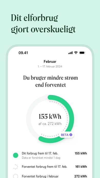 Norlys – forbrug og elpriser Screenshot