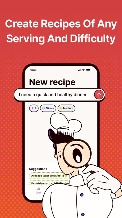 Magic Chef AI Recipe Generator screenshot-3