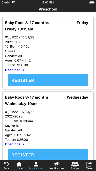 Mid-Columbia Gymnastics Screenshot 3 - AppWisp.com Mid-Columbia Gymnastics Screenshot 3 - AppWisp.com