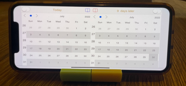 Dual Calendar - Day Counter Screenshot
