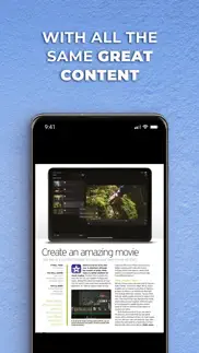 ipad user magazine iphone screenshot 3