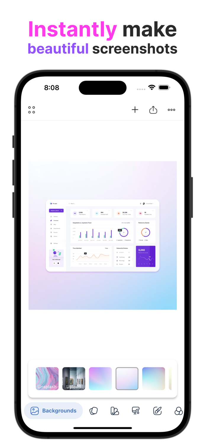 Screenshot Photo Editor Design