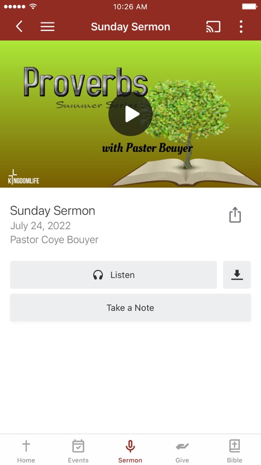 #4. KLC LANSING (iOS) 由: Kingdom Life Church (Lansing)
