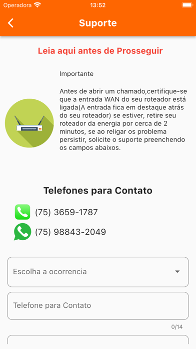 Webmaax Fibra Screenshot