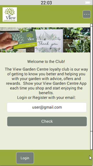 View Garden Centre Screenshot