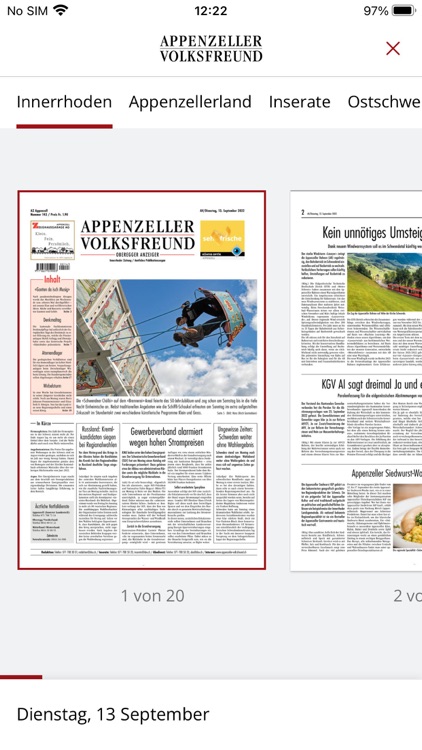 Appenzeller Volksfreund screenshot-3