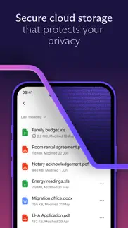 proton drive: cloud storage iphone screenshot 1