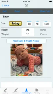infant baby bottle feeding iphone screenshot 2